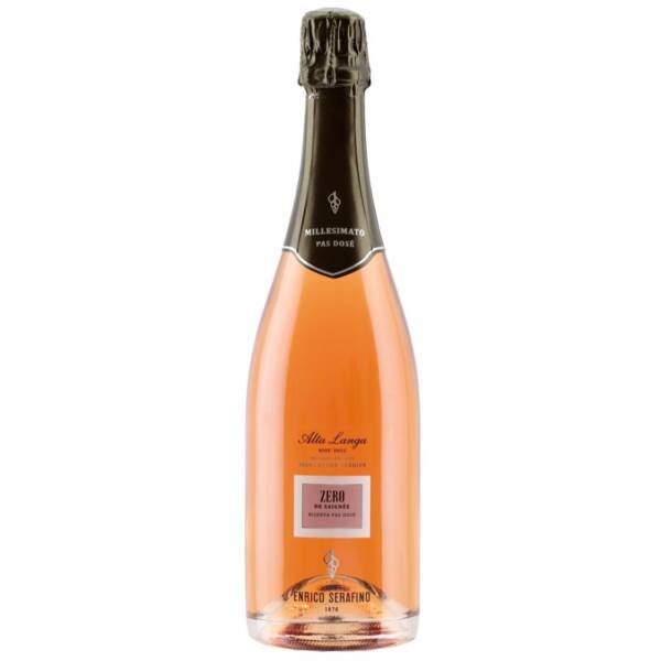 Zero Rosé De Saignée Alta Langa docg Metodo Classico Riserva Pas Dosé Millesimato 2018