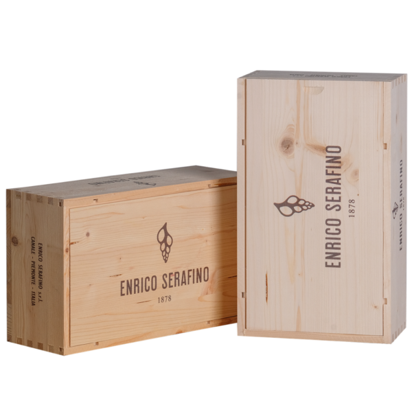 Cassa in legno per 2 bottiglie