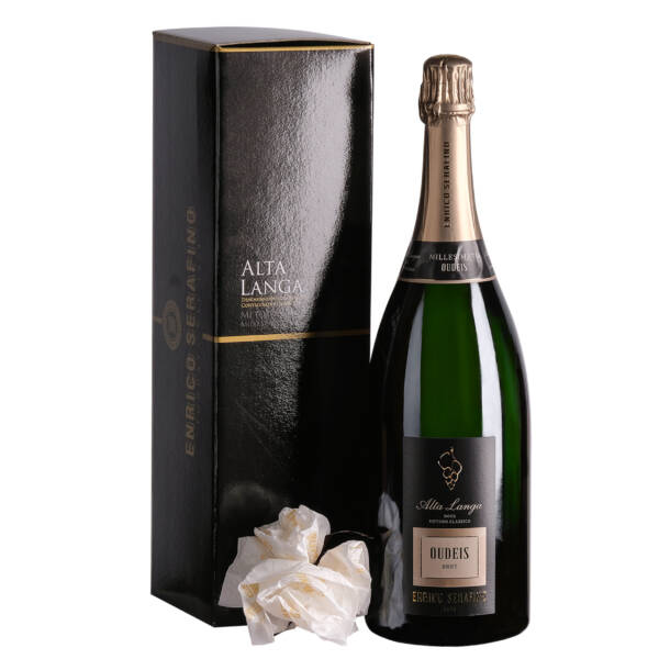 Oudeis Alta Langa docg Metodo Classico Brut Millesimato 2020 Magnum 1,5L in Astuccio